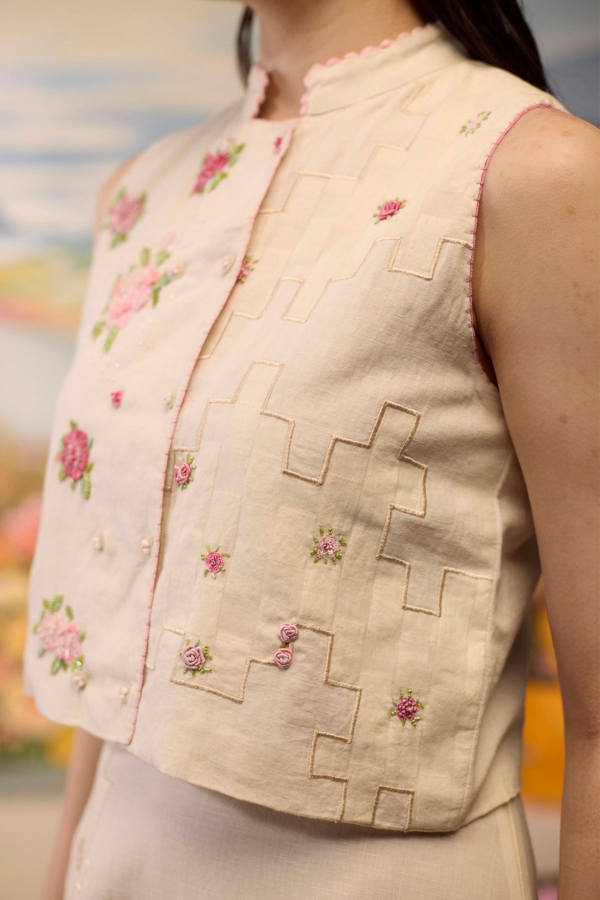 Lumina Embroidered Waistcoat