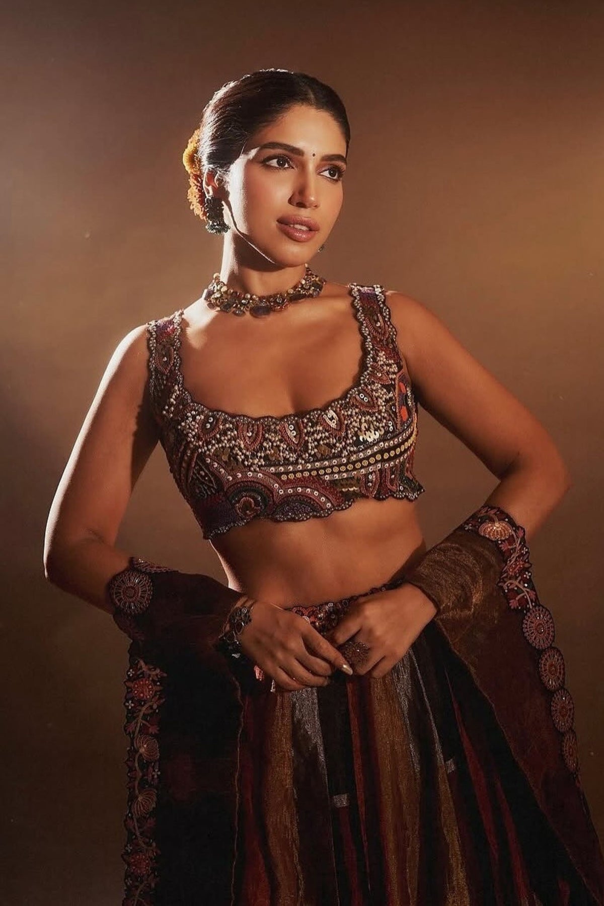 Bhumi Pednekar in Aum by Ashima &amp; Asit