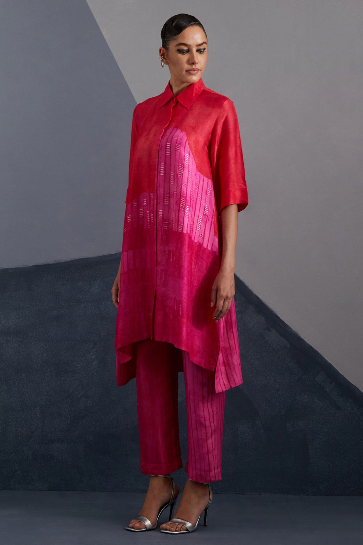 Omen Vermilion Tunic Set