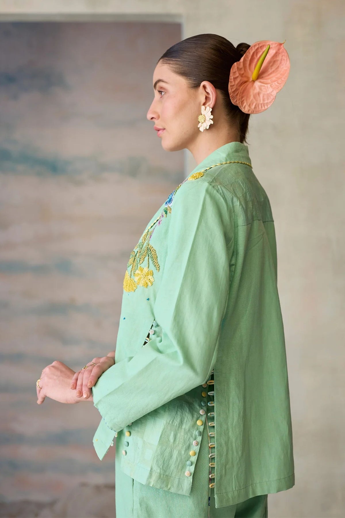 Seaglass Beaded Jacket
