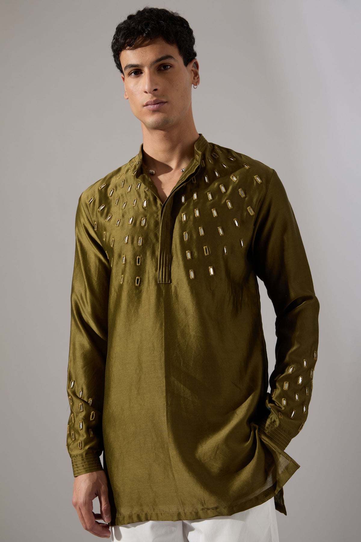 Conrad Hand Embroidered Kurta Set