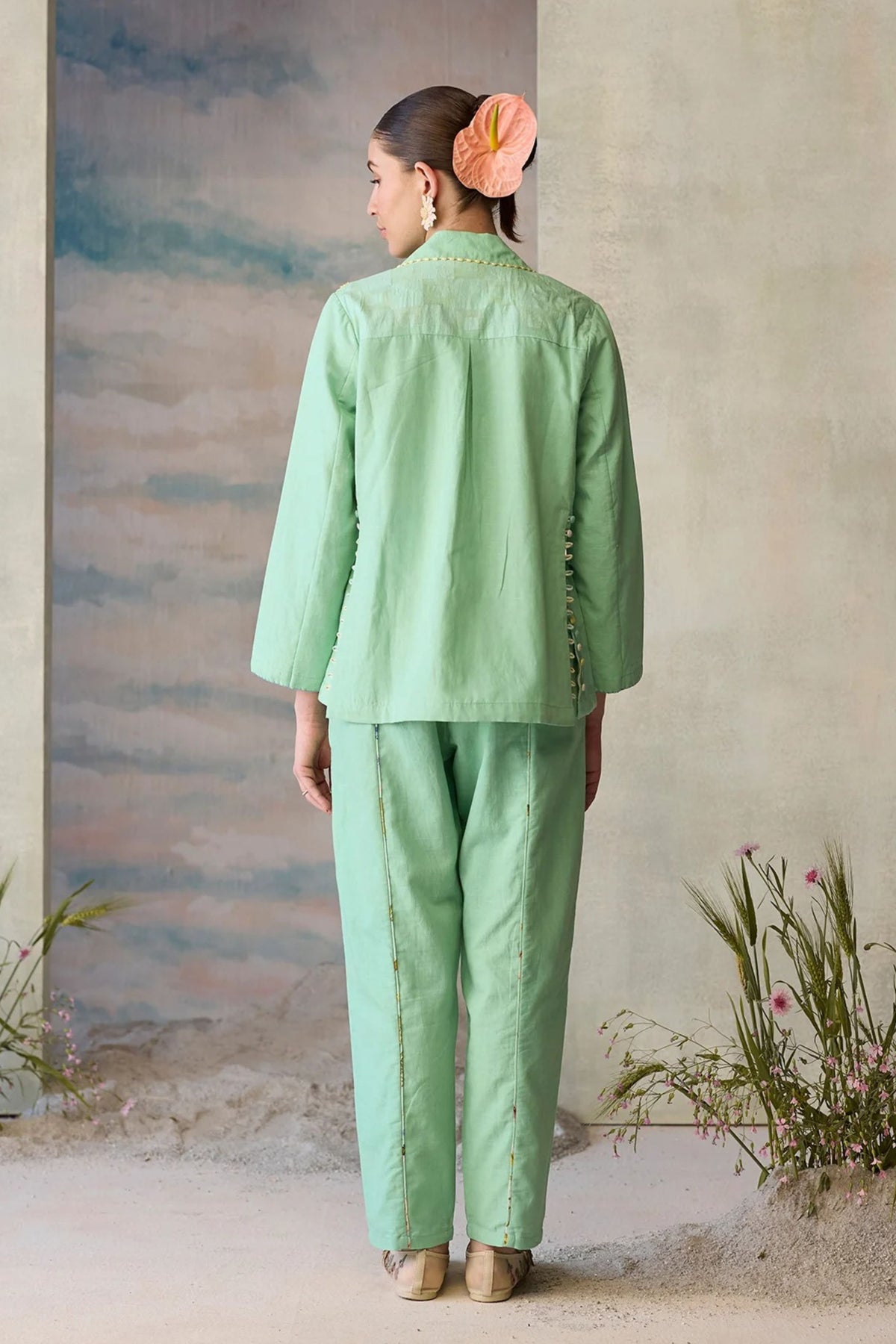 Seaglass Beaded Jacket