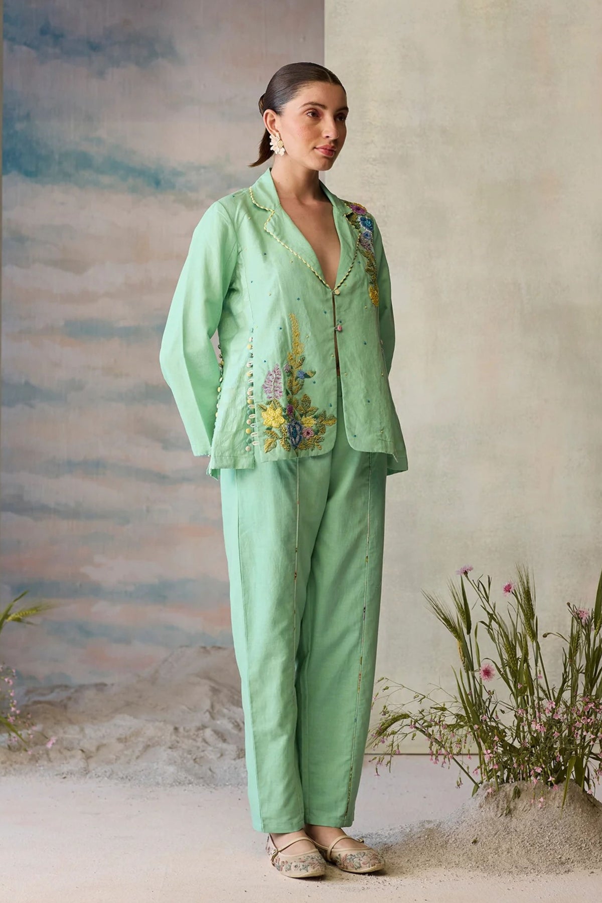 Seaglass Beaded Jacket