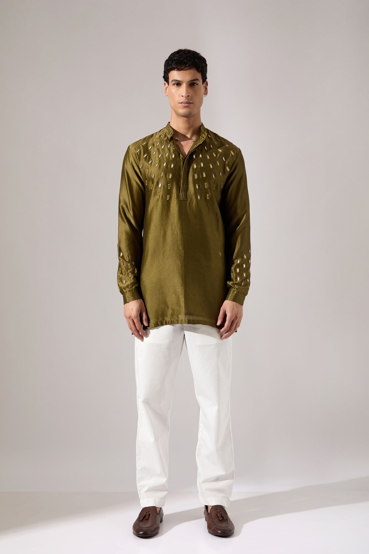 Conrad Hand Embroidered Kurta Set