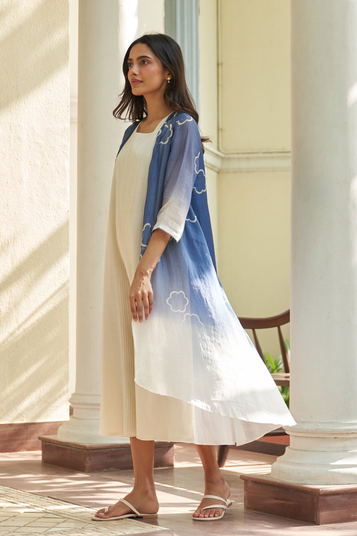 Ocean Blue Jacket Dress