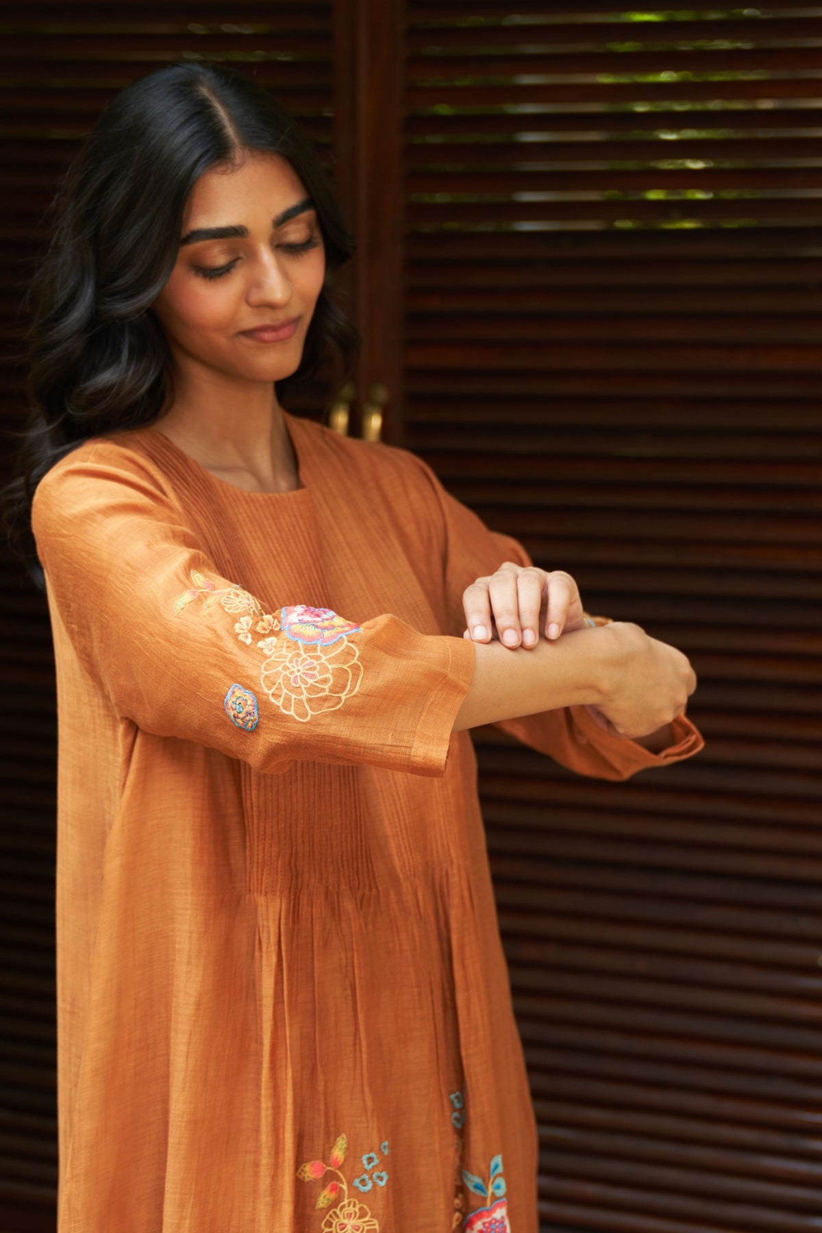 Marigold Floral Kurta