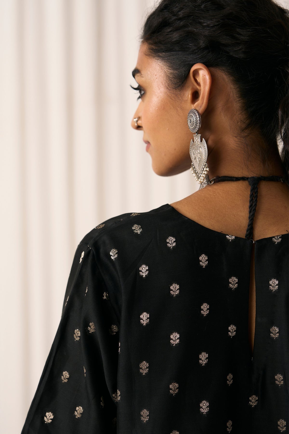 Noor Black Kurta Set