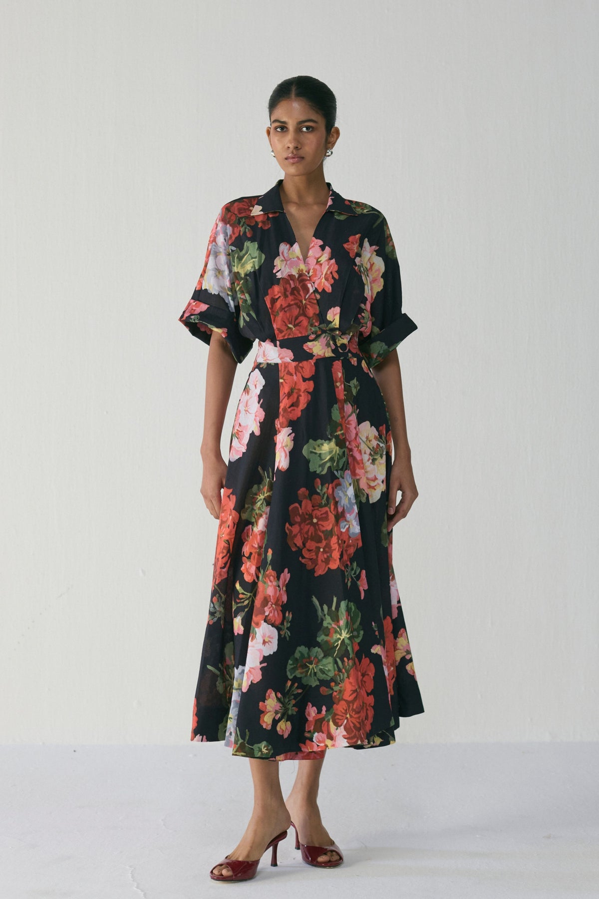 Bloody Mary Long Collar Dress