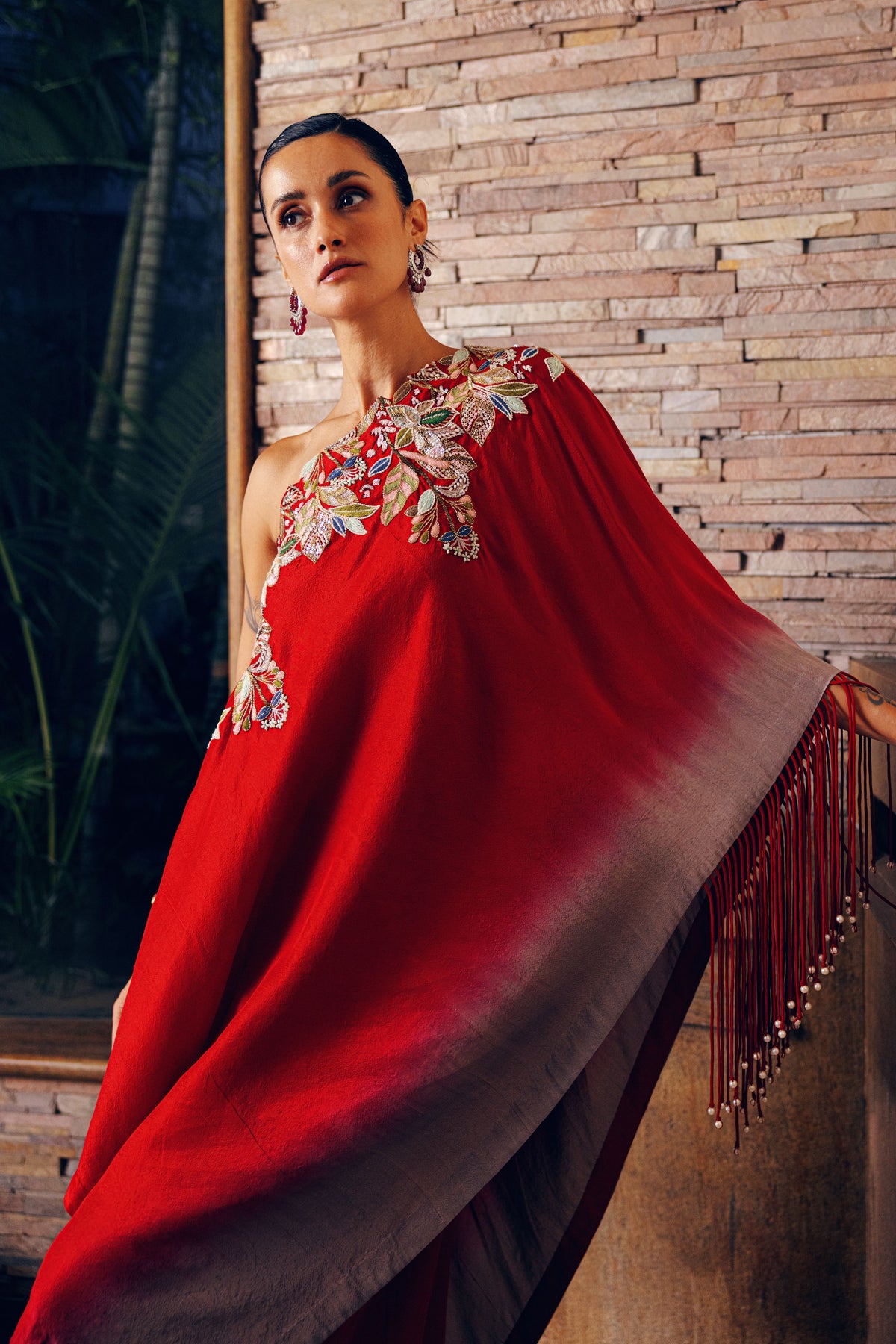 Off Shoulder Drape Set