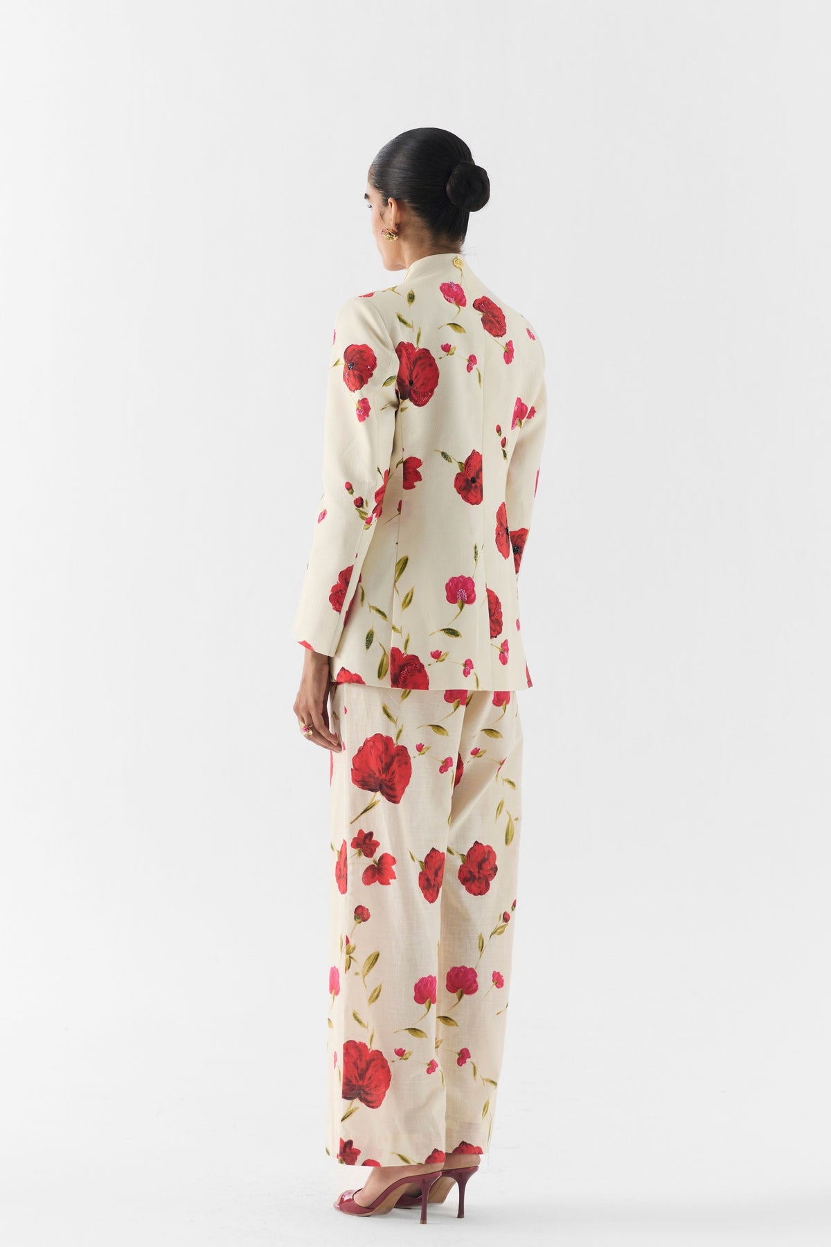 Sisley Rose Blazer Set