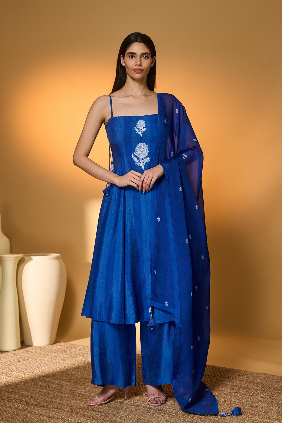 Heart of Eden on Ocean Haze Kurta Set