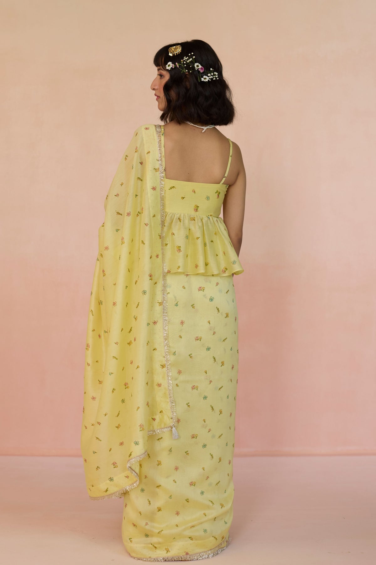 Peela Silk Saree