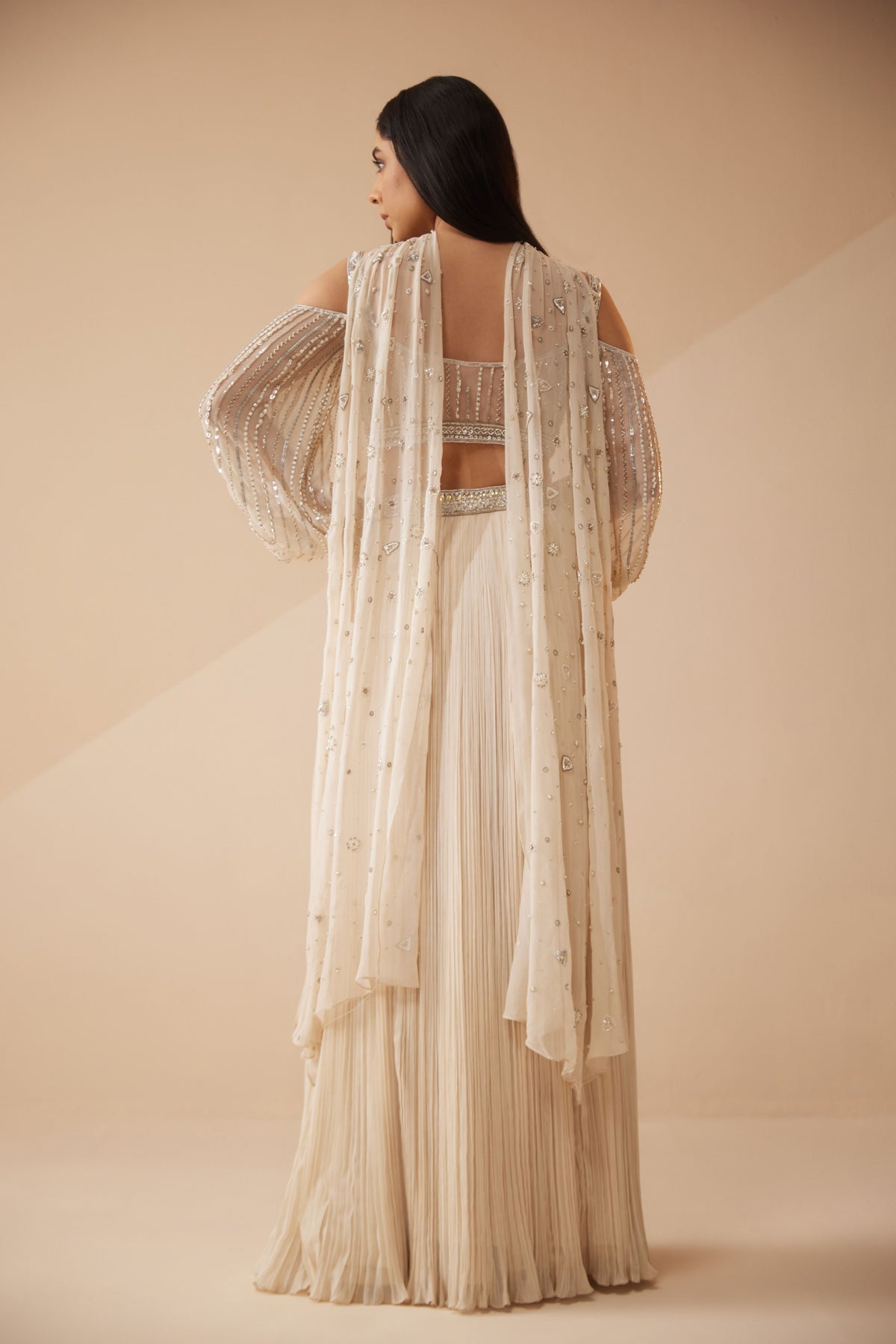 Cannes Ivory Lehenga Set