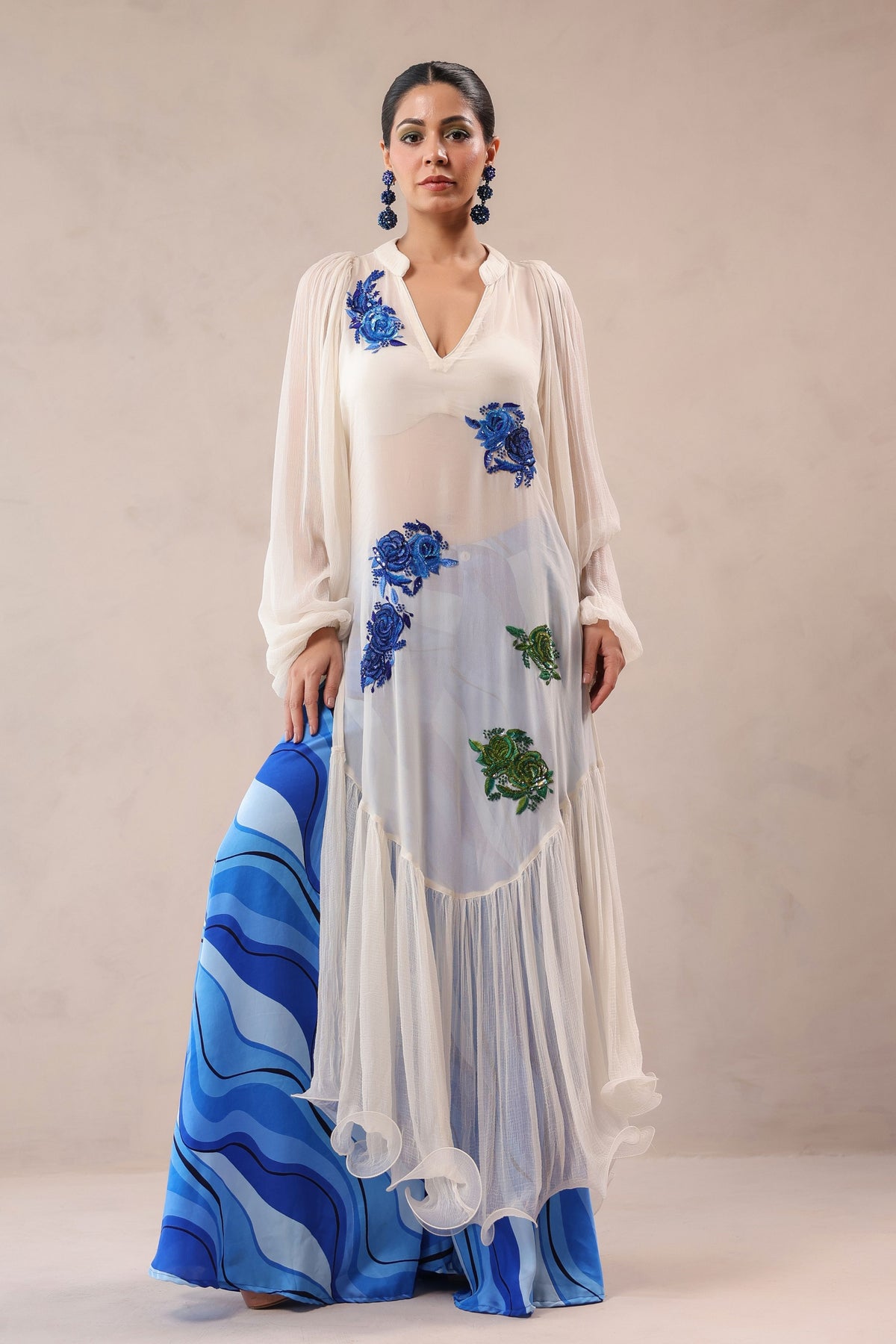Indie Blue Co-ord Set