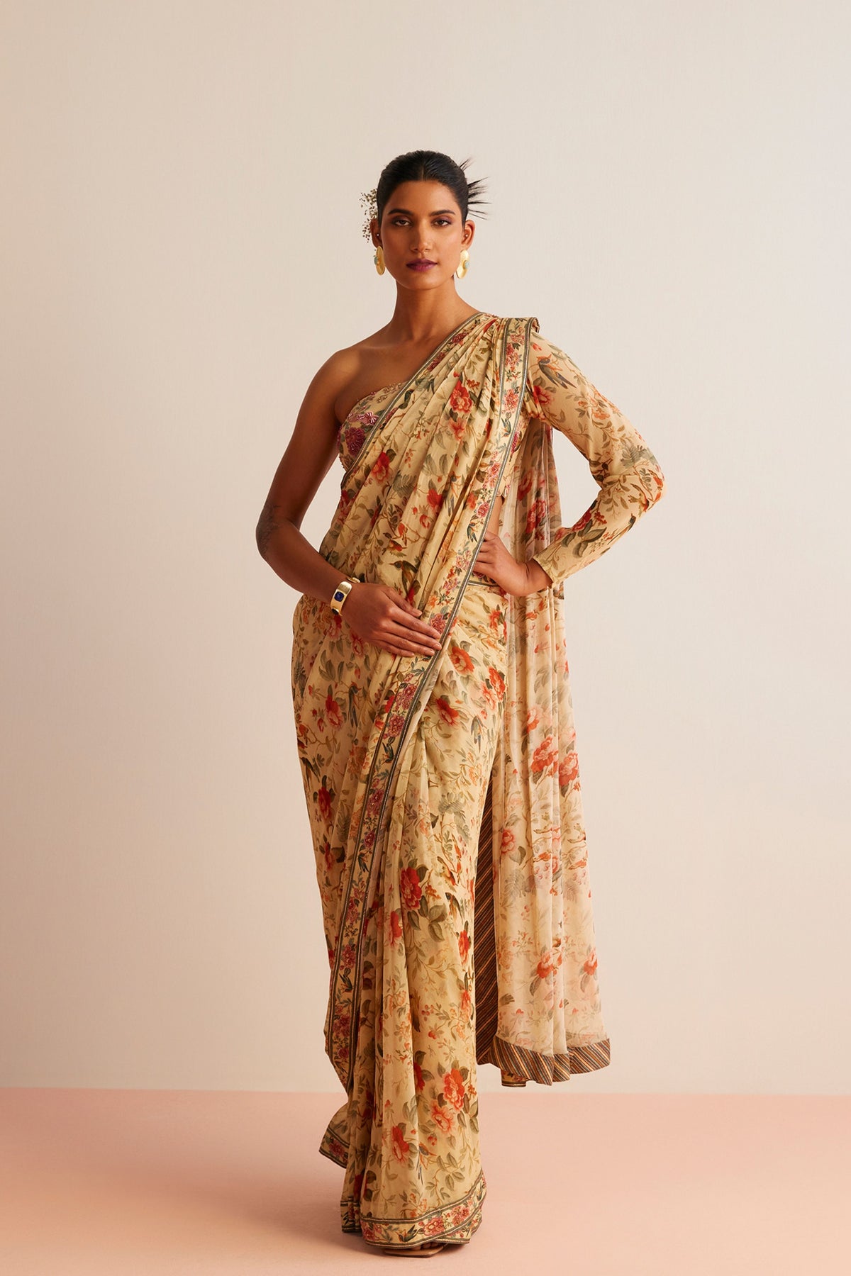 Lavanya Pre-draped Saree