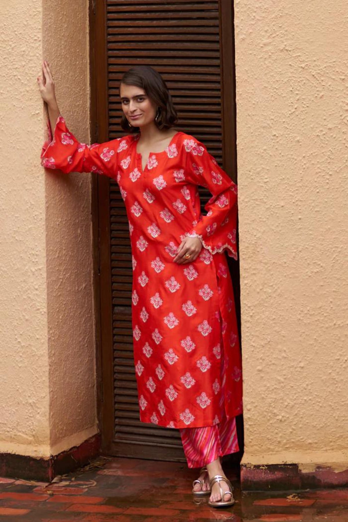 Scarlet Tunic Set