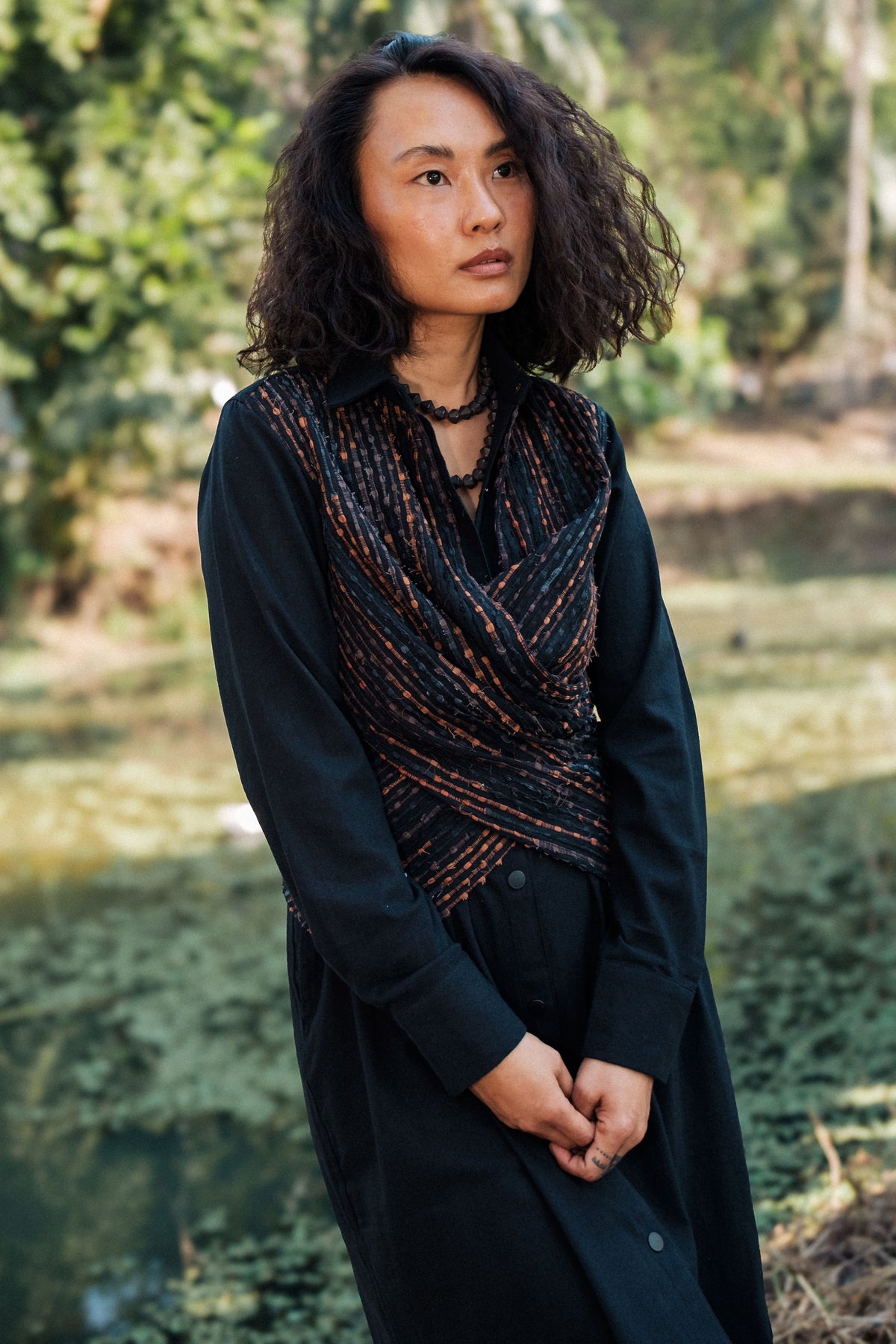 Handwoven Seattle Wrap Dress