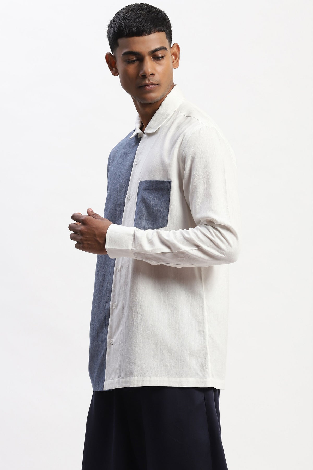 Engineered Dual Woven Shirt