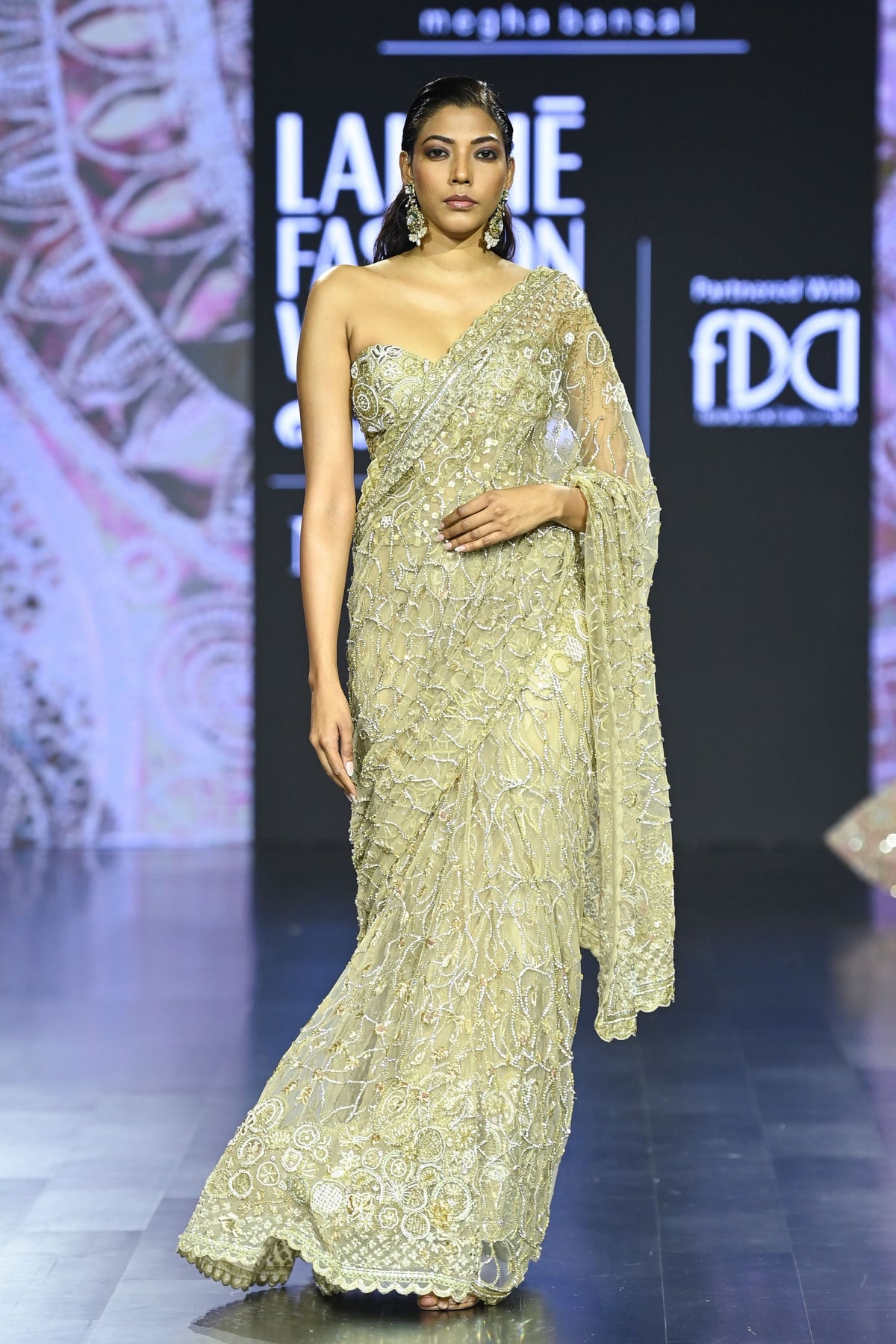 Shalimaar Saree With Corset