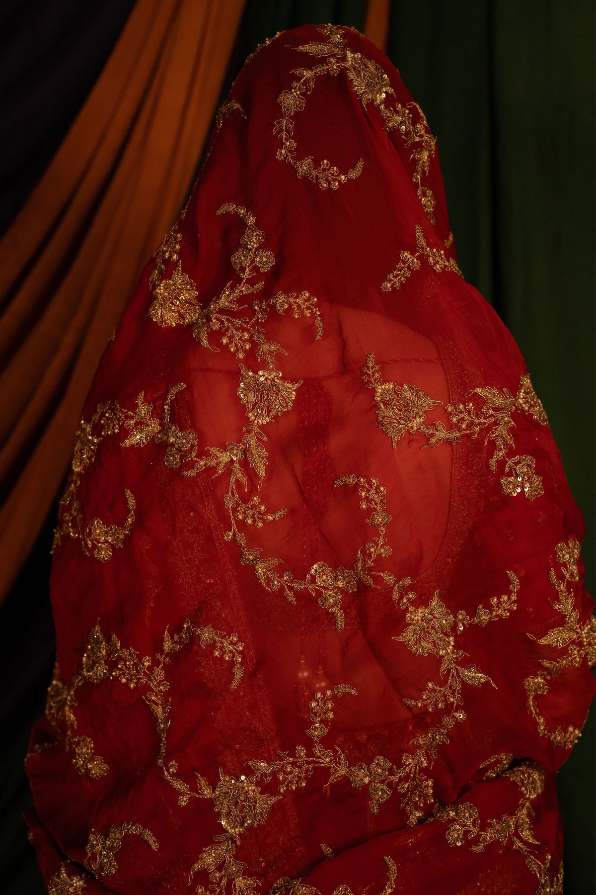 Surkh Rang Lehenga Set