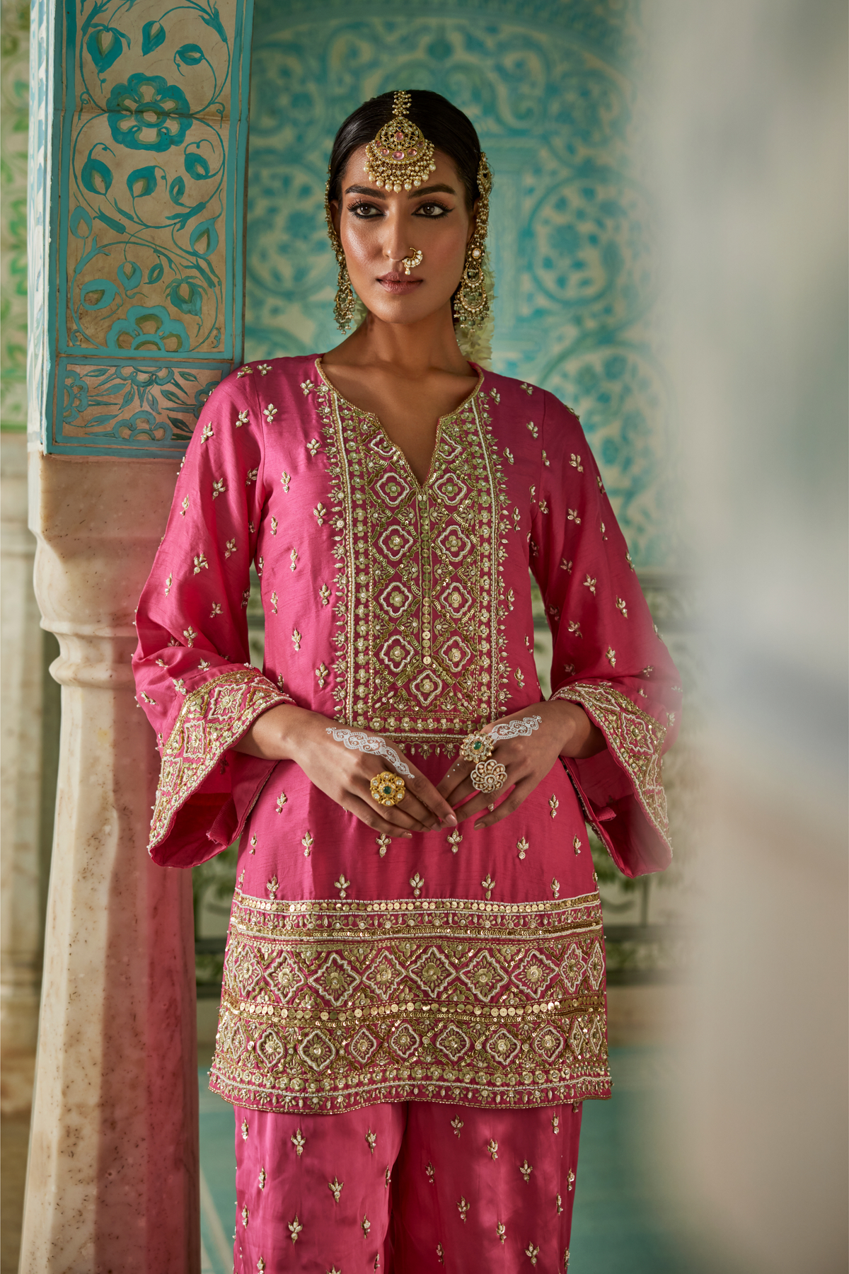 Pink Kurta Set
