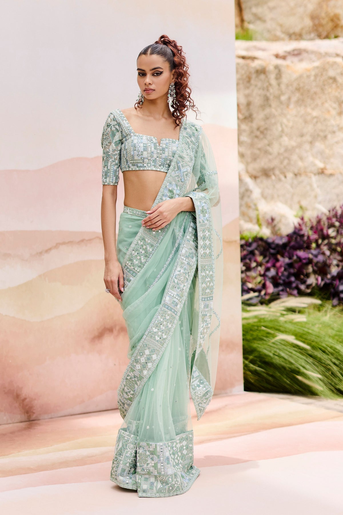 Silene Saree Set