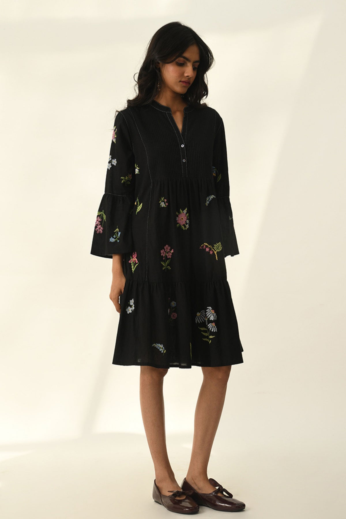 Elina Tiered Short Dress