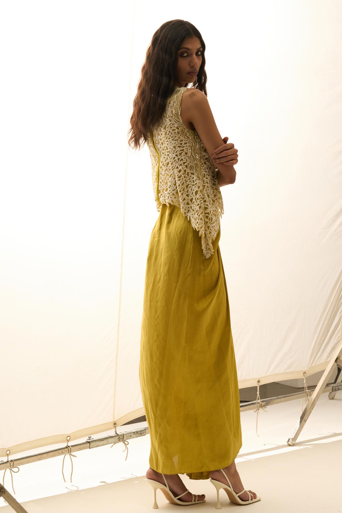 Citrus Bird Tasselation Co-ord Set
