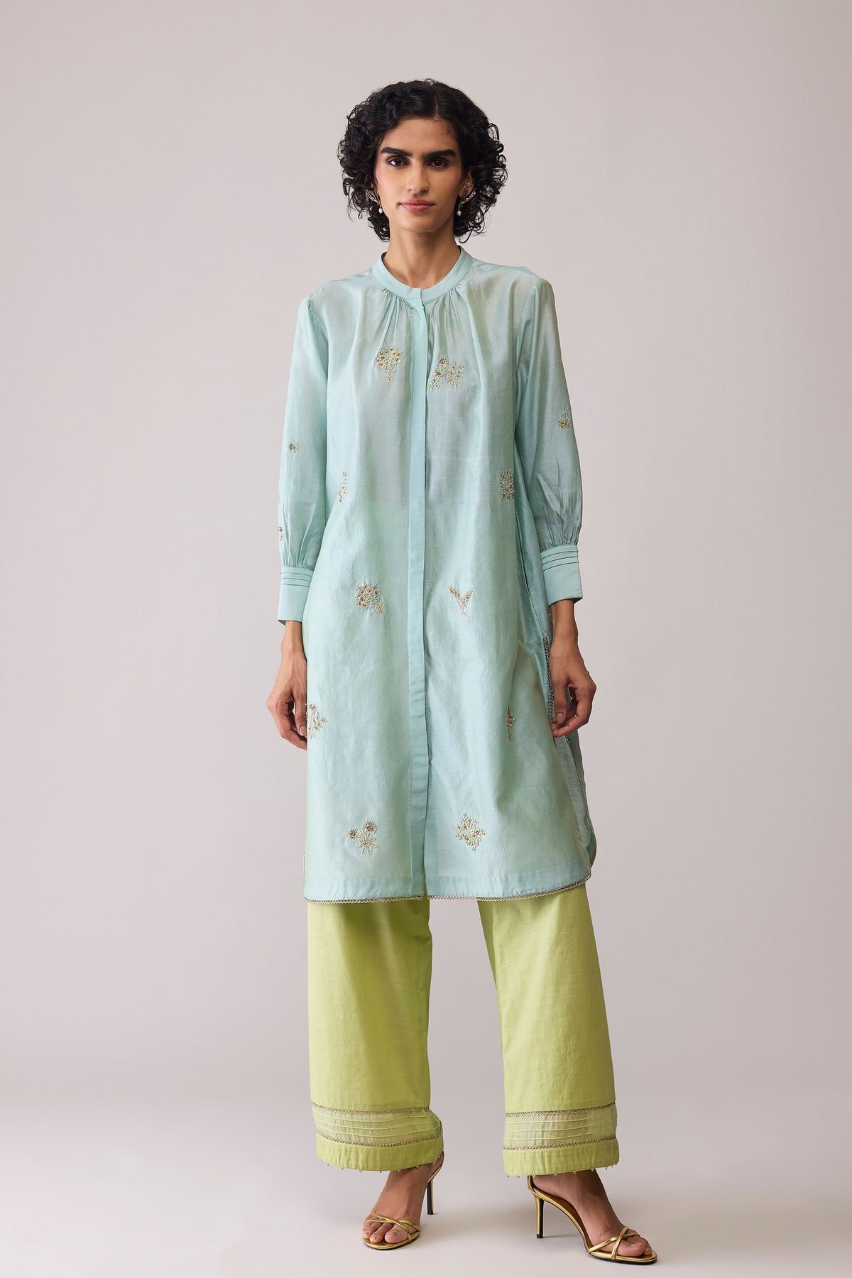 Ambreen Mint Kurta Set
