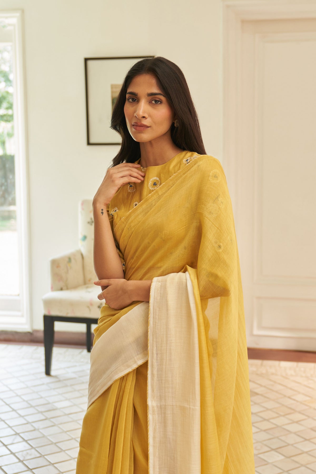 Rue Ombre Saree
