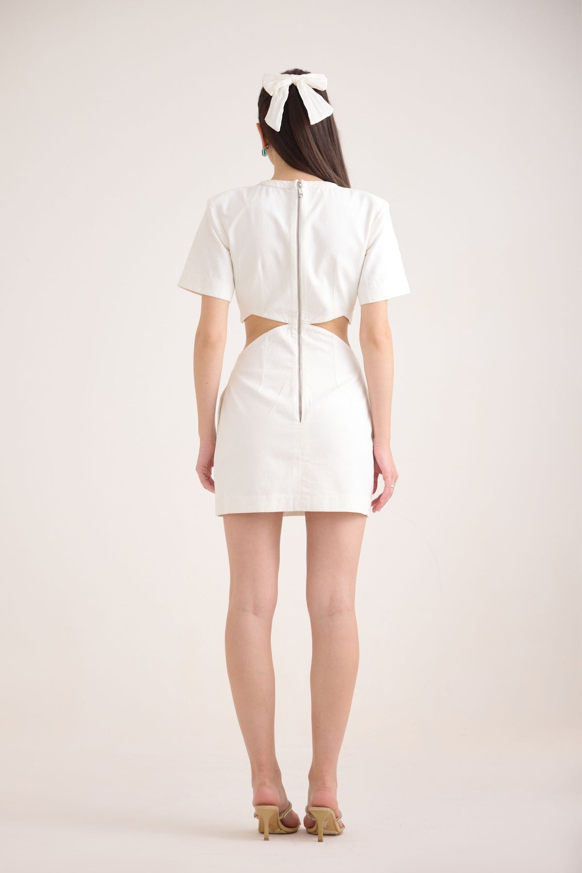 Sussana Waist Cut Out Short Dress