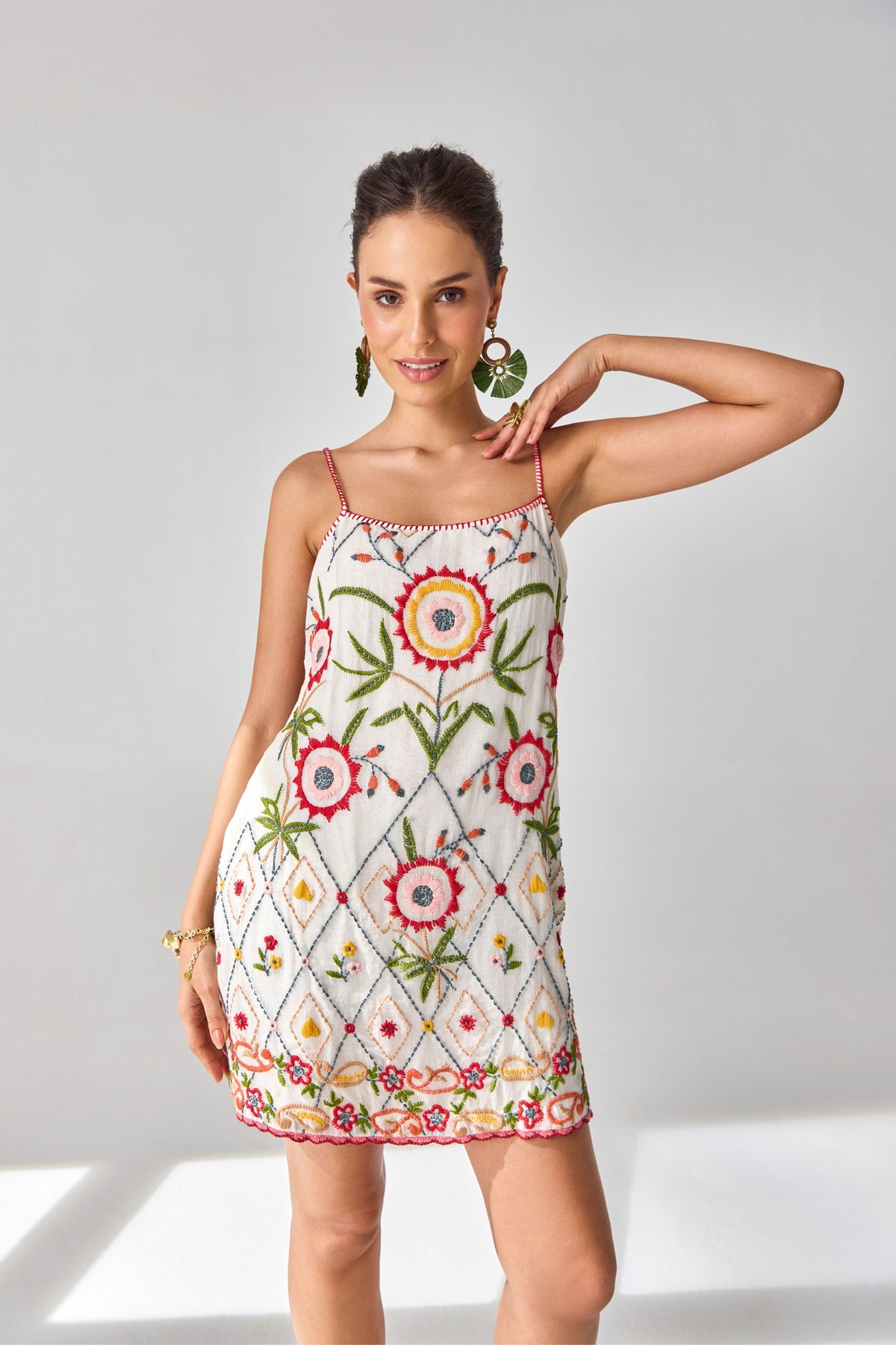 Siena Embroidered Dress