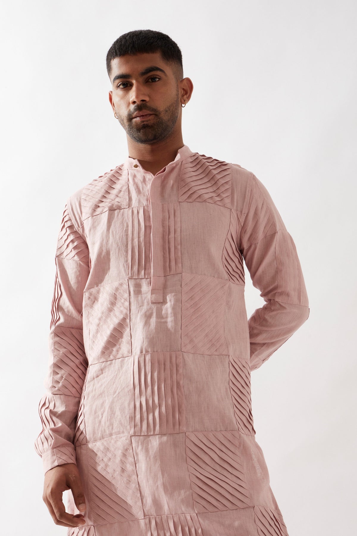 Ezra Pink Kurta