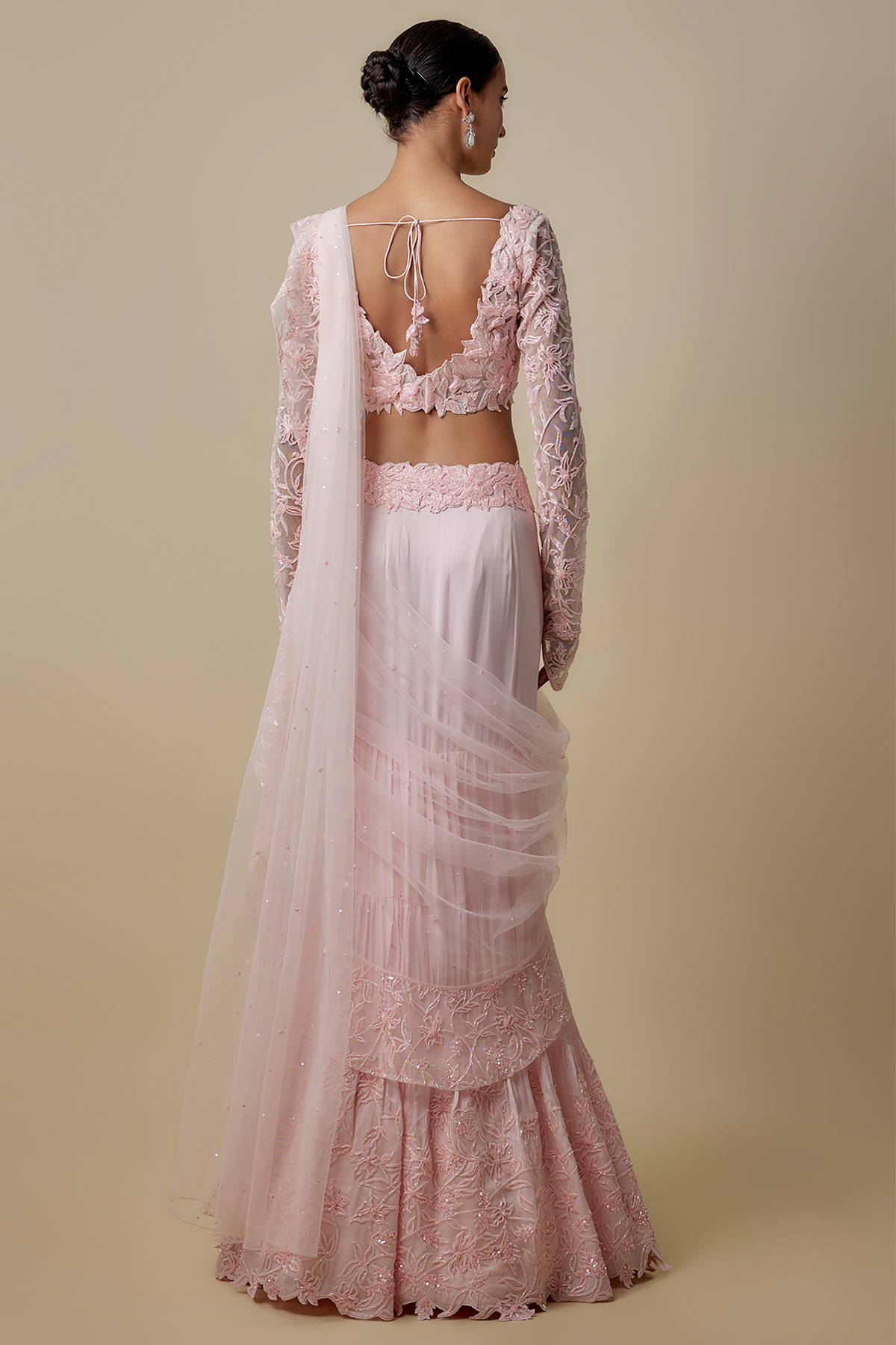 Finery Drape Saree Set