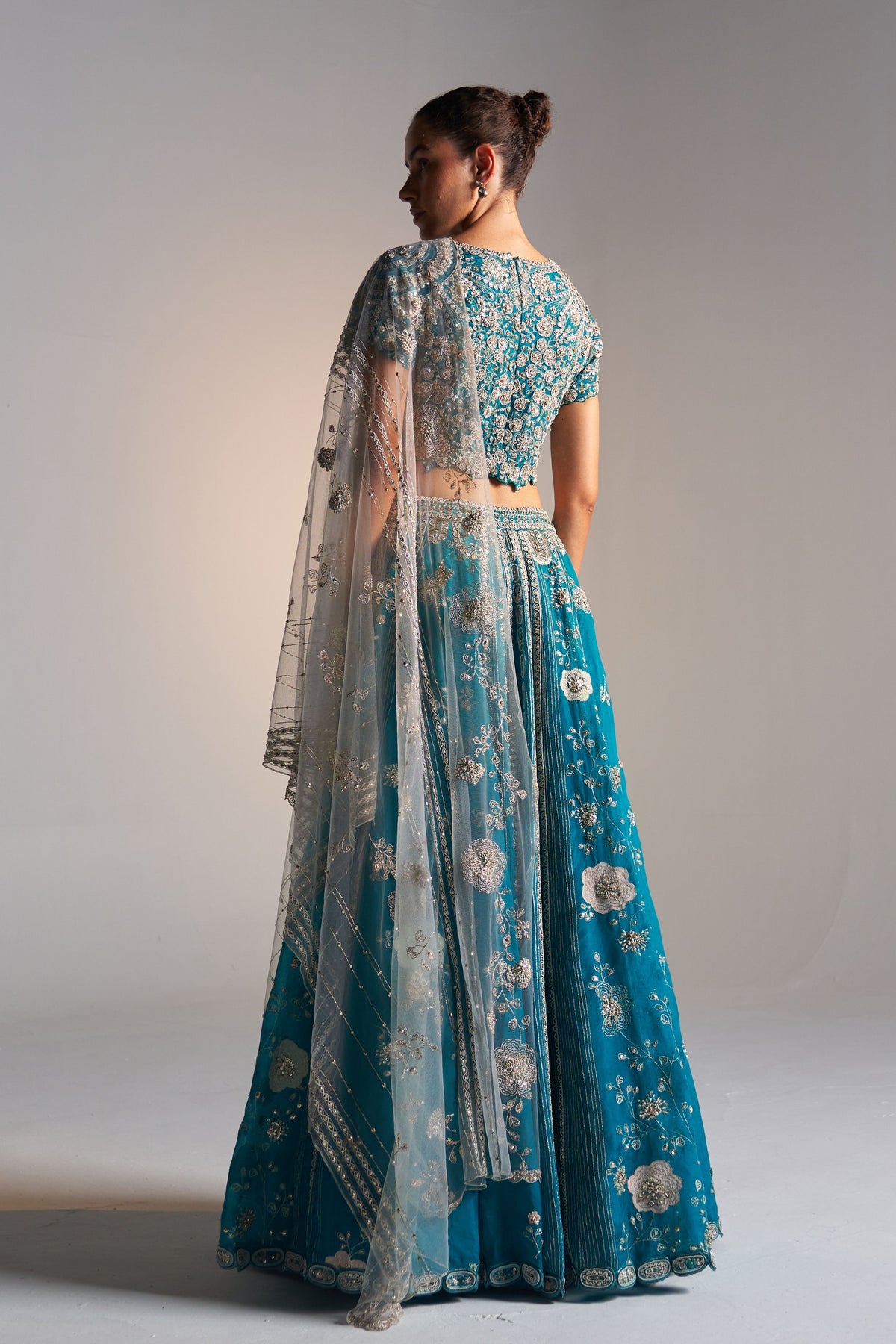 Pine Green Lehenga Set