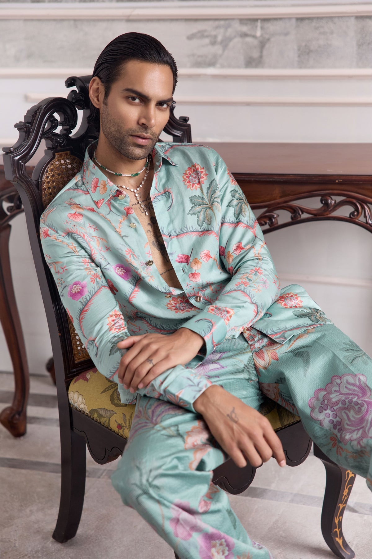 Nizar Shirt Set