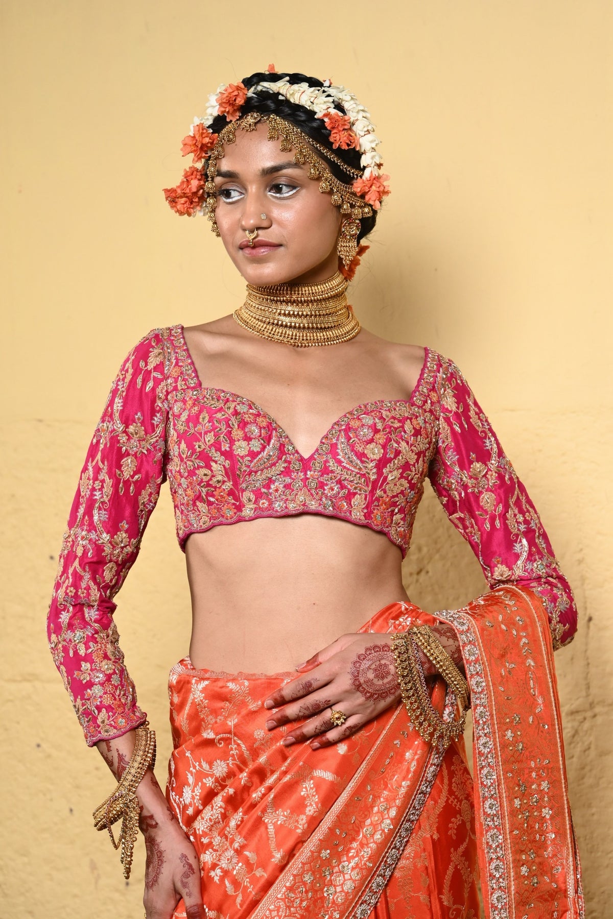 Velli Fuchsia Blouse