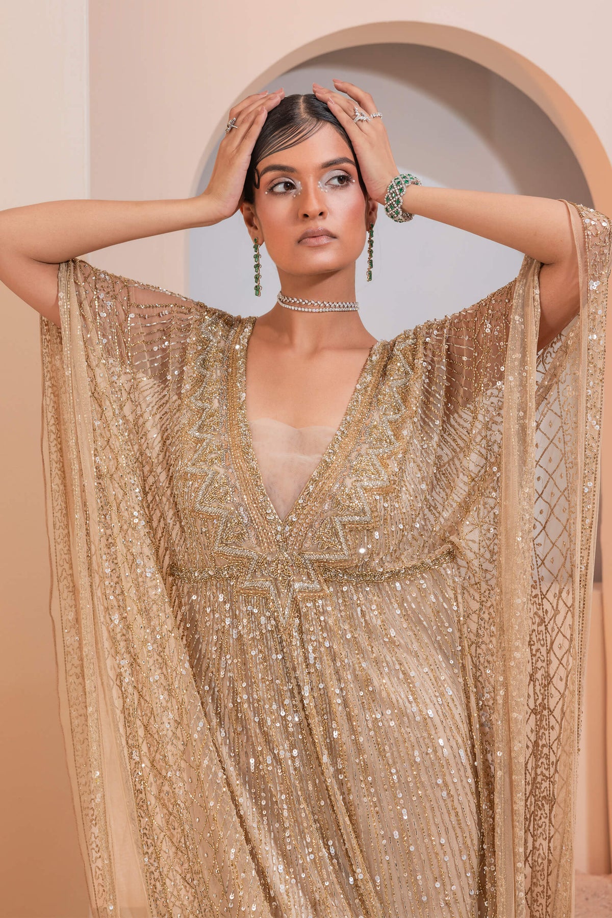 Gold Grecian Caftan