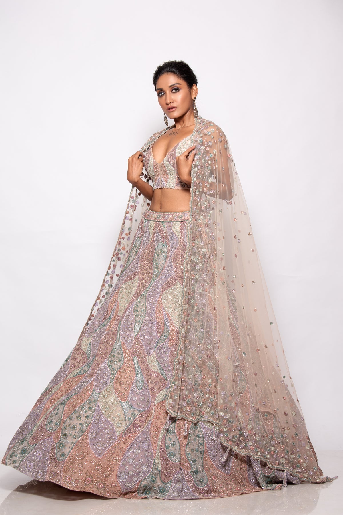 Amoeba Lehenga Set