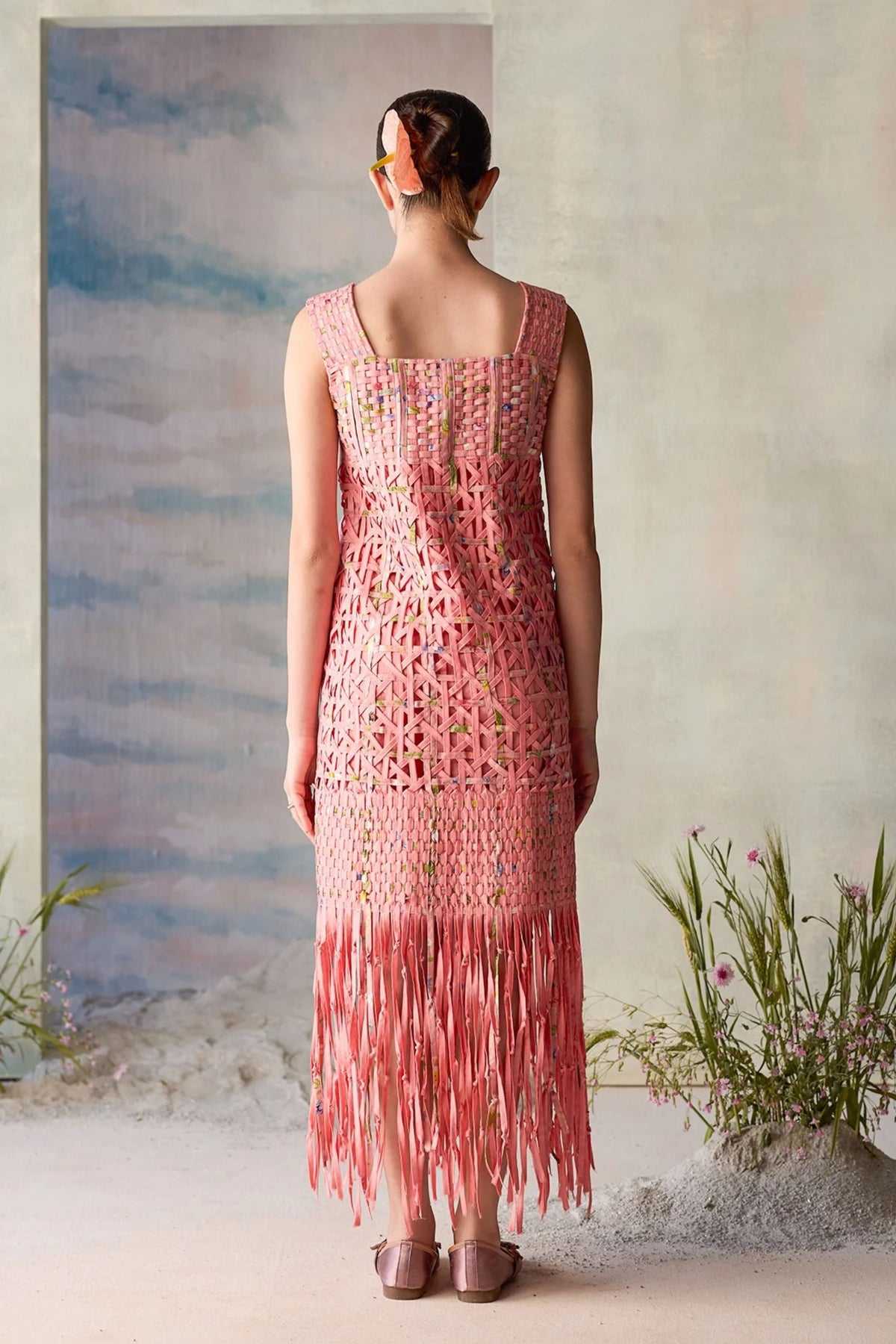 Rose Smocked Dress