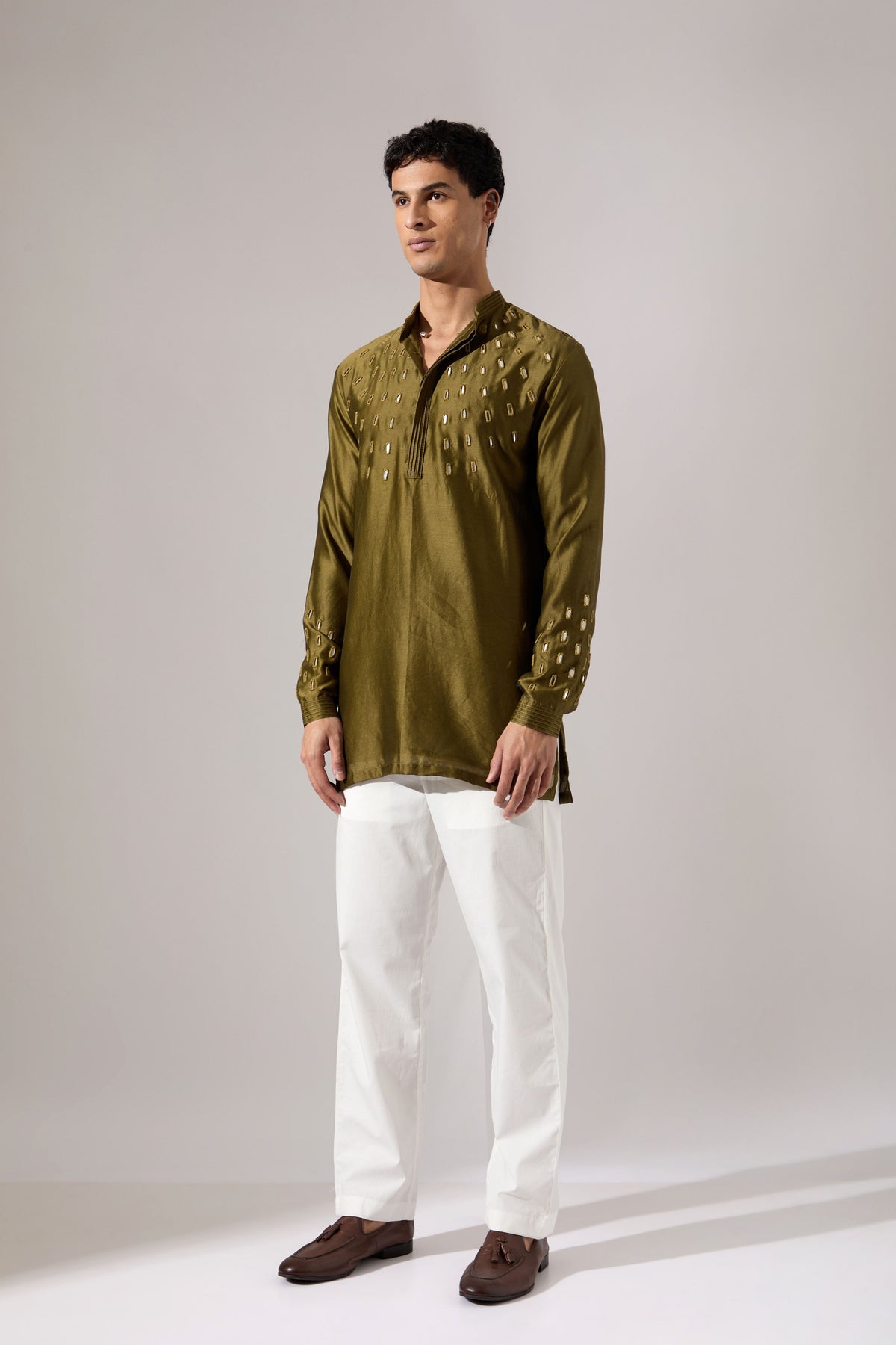 Conrad Hand Embroidered Kurta Set