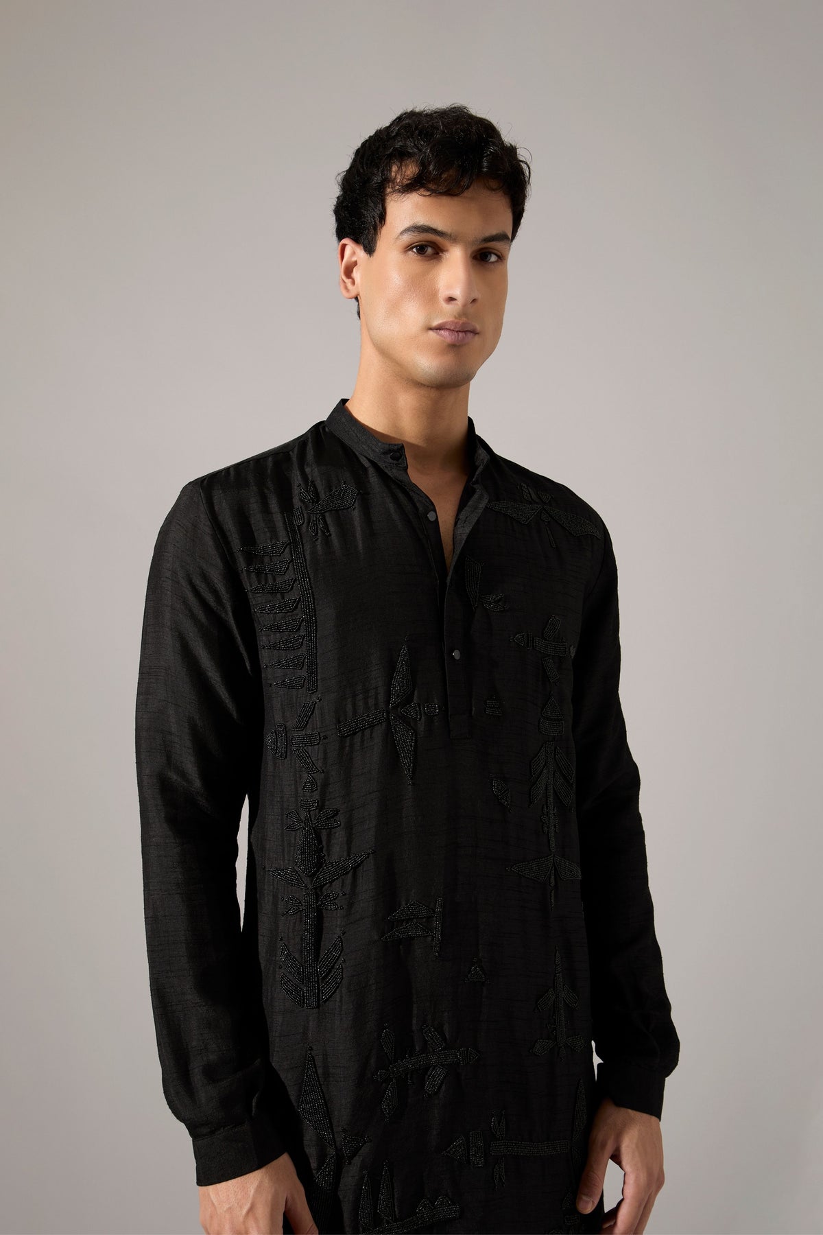 Adam Hand Embroidered Kurta Set