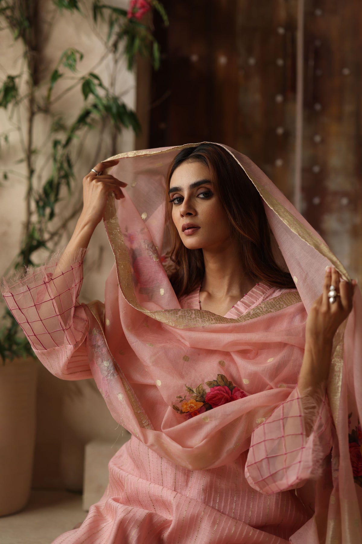 Sidra Pink Kurta Set