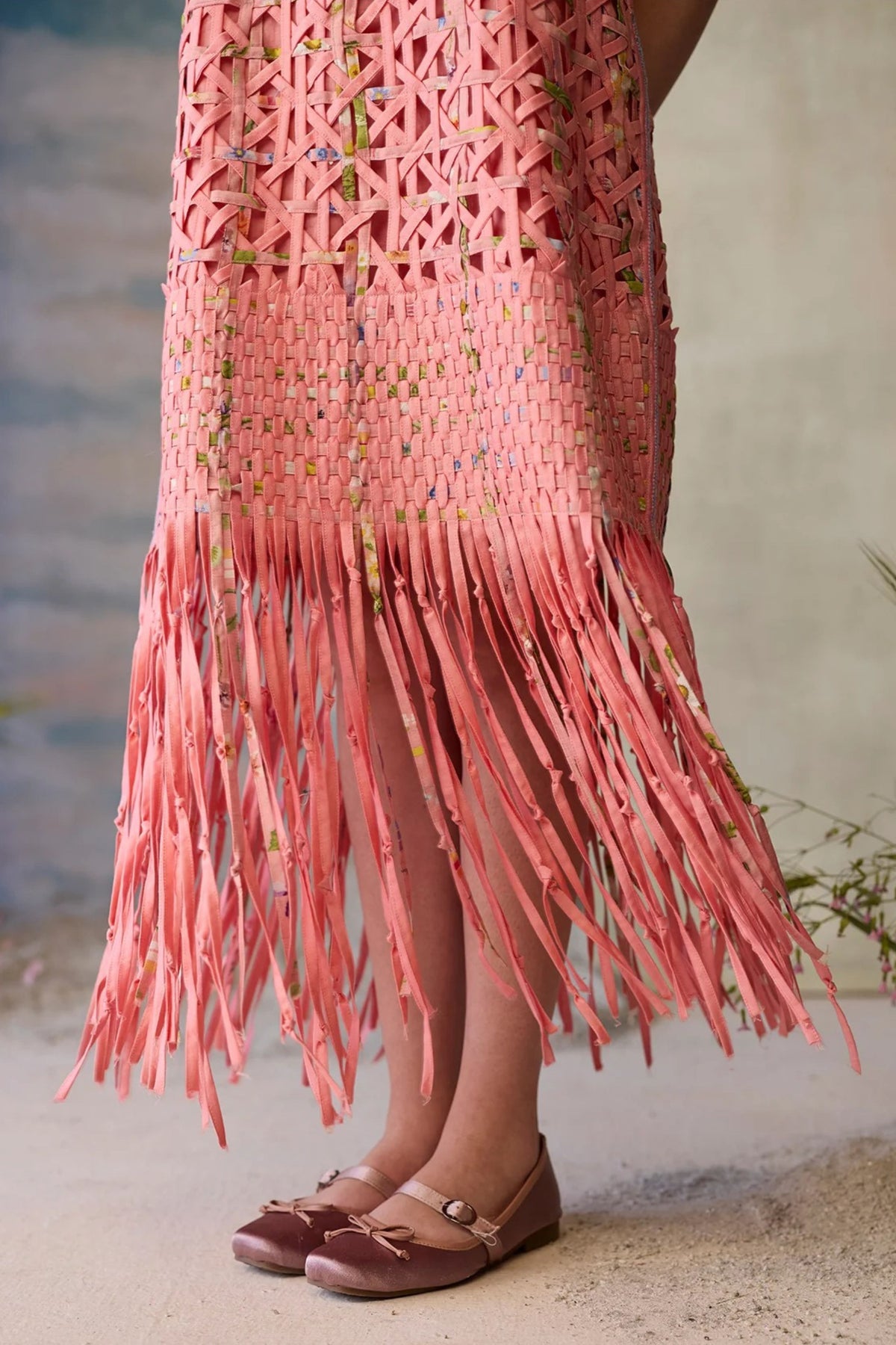 Rose Smocked Dress