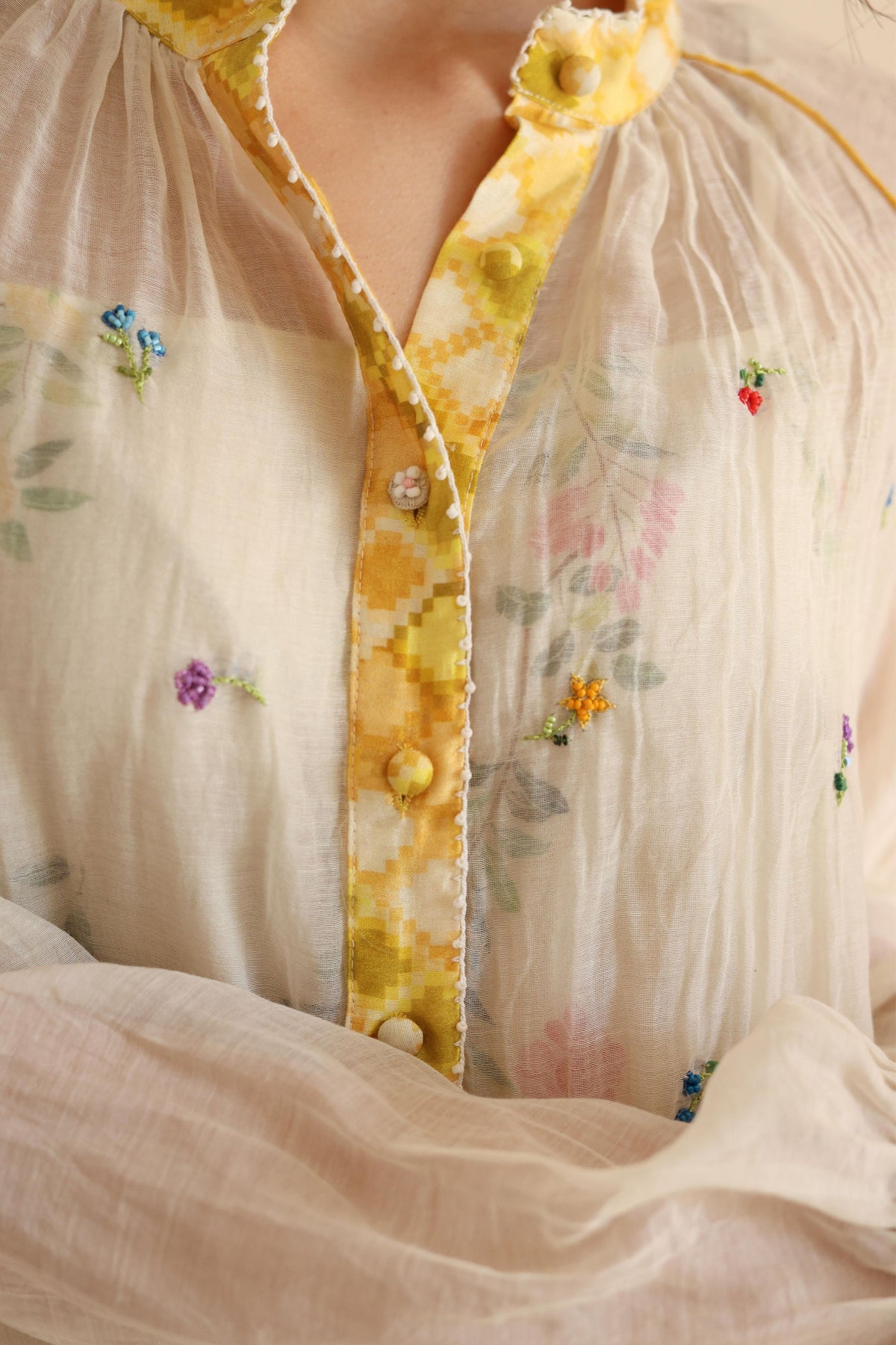 Lumina Printed Floral Shirt