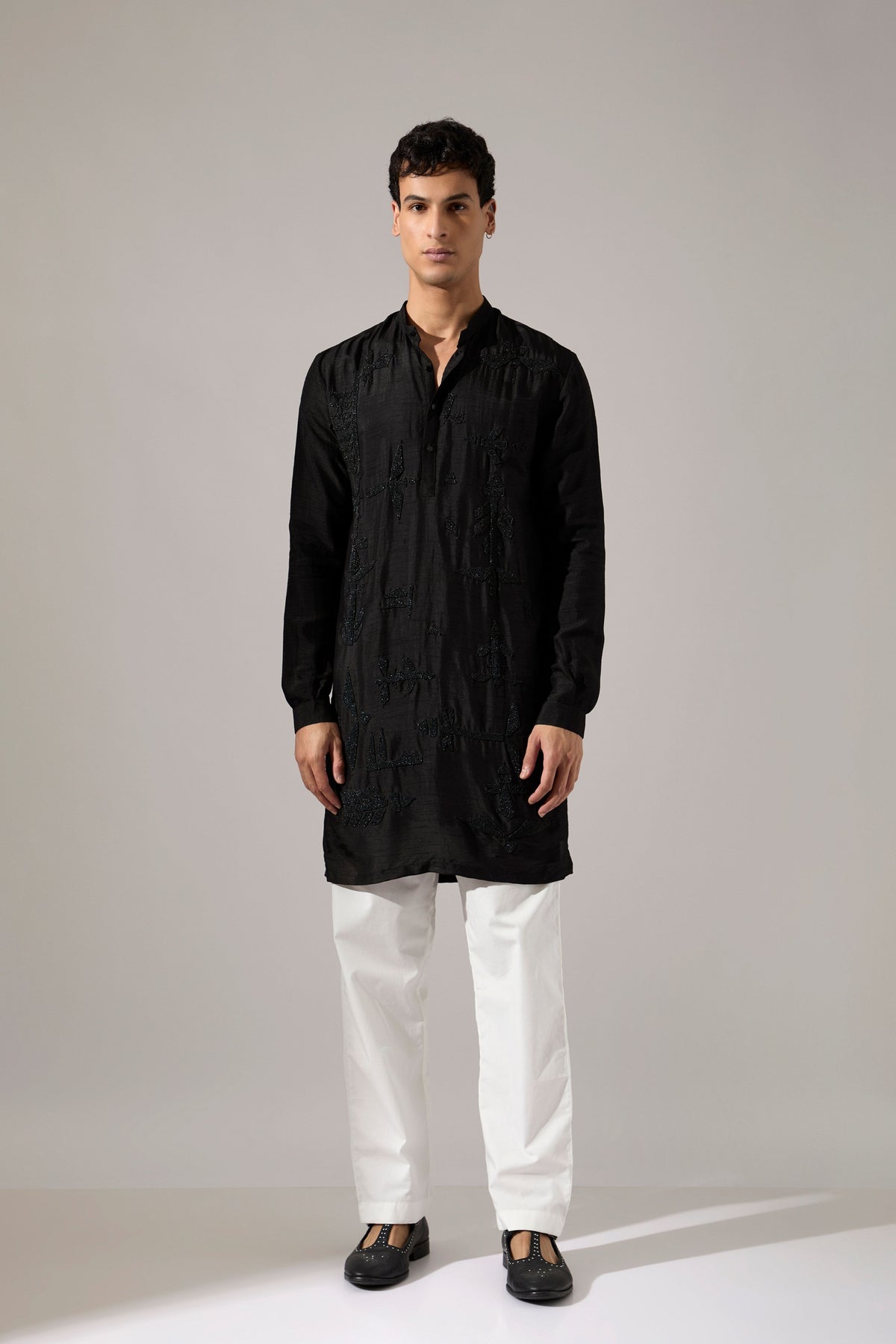 Adam Hand Embroidered Kurta Set
