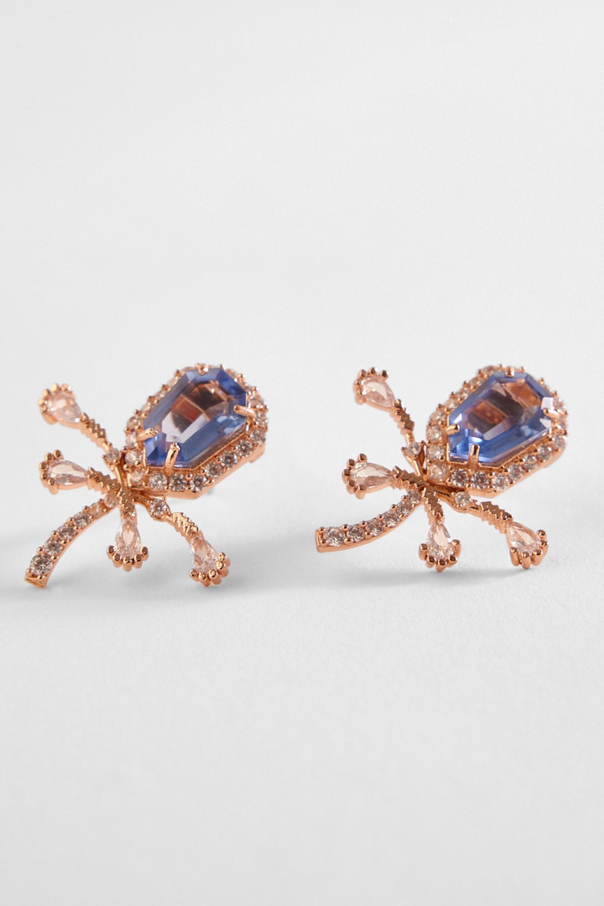 The Faena Mini Earcuffs in Tanzanite