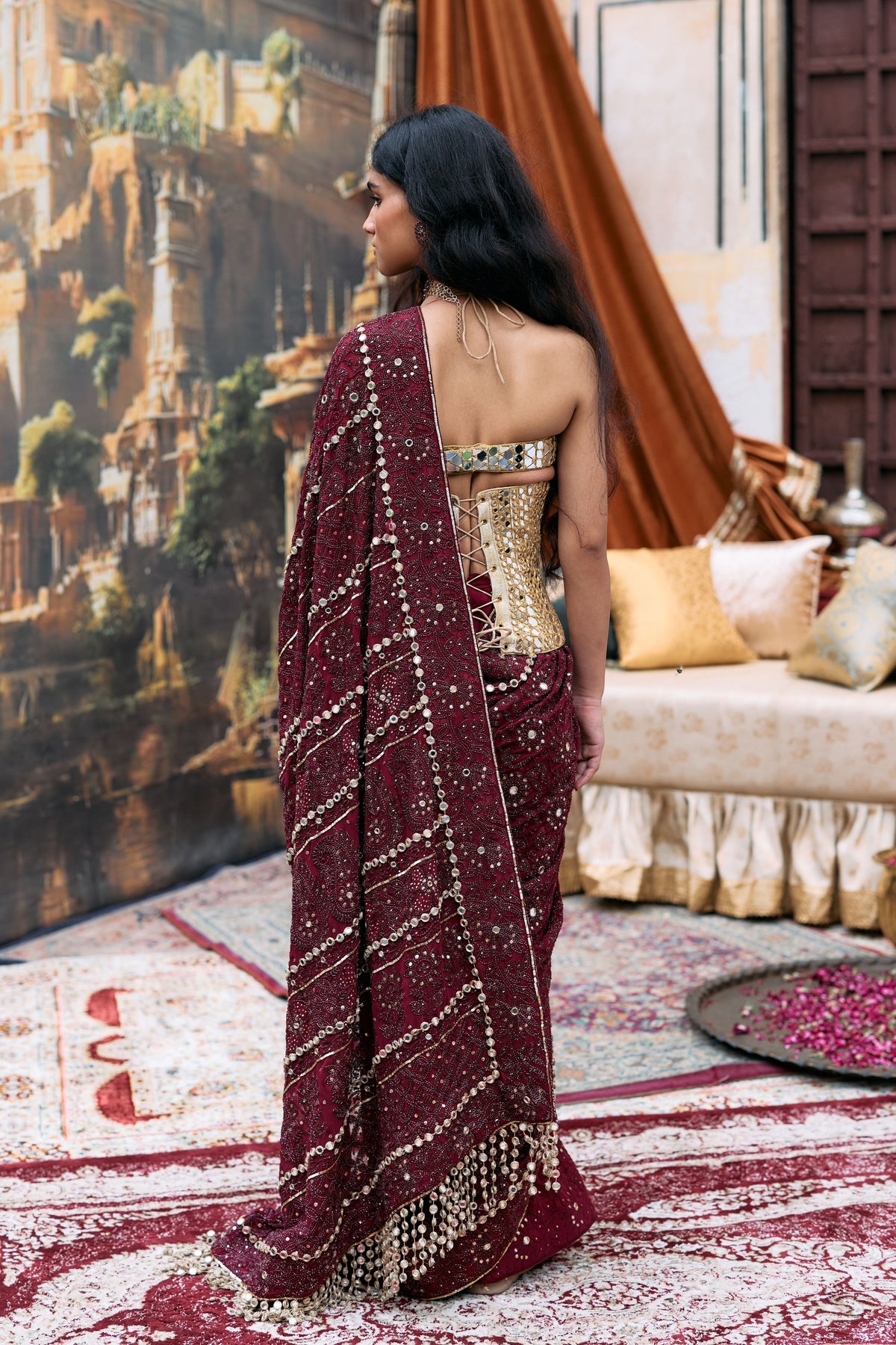 Mekhala Saree Set