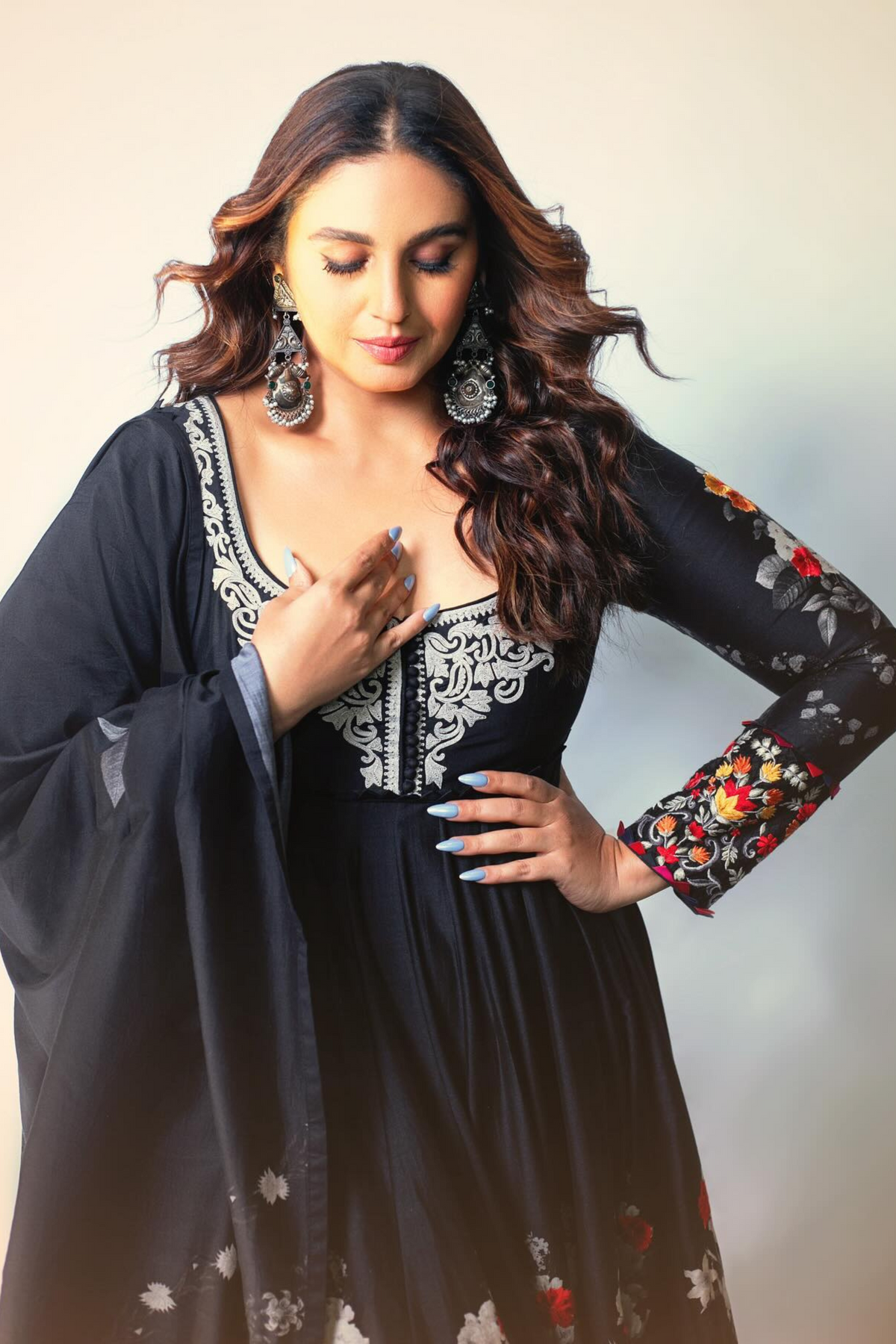 Huma Qureshi in Rohit Bal