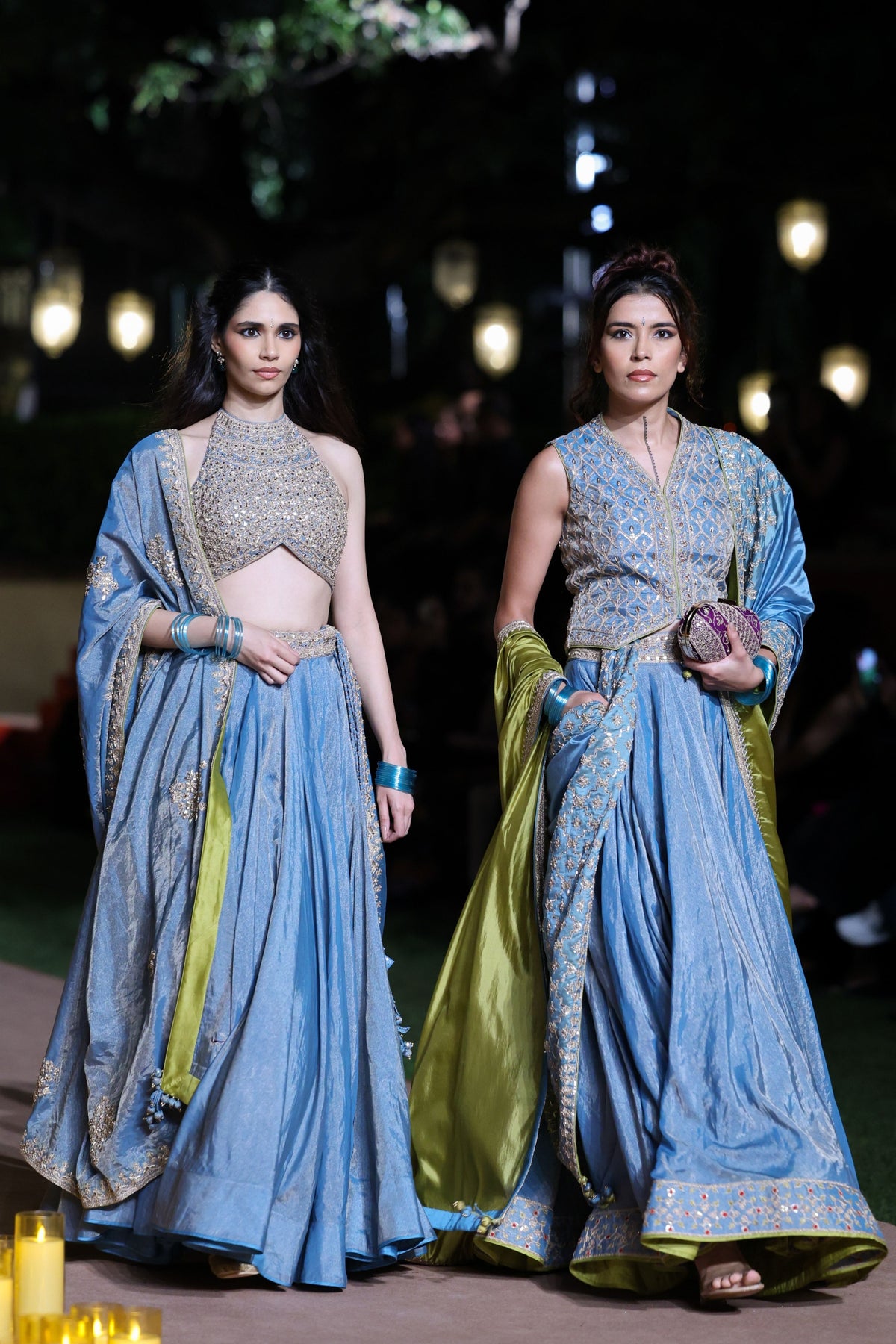 Saleti Waistcoat Lehenga Set